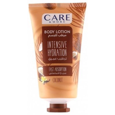 CARE & MORE INTENSIVE HYDRATION COCONUT BODY LOTION 150 ML